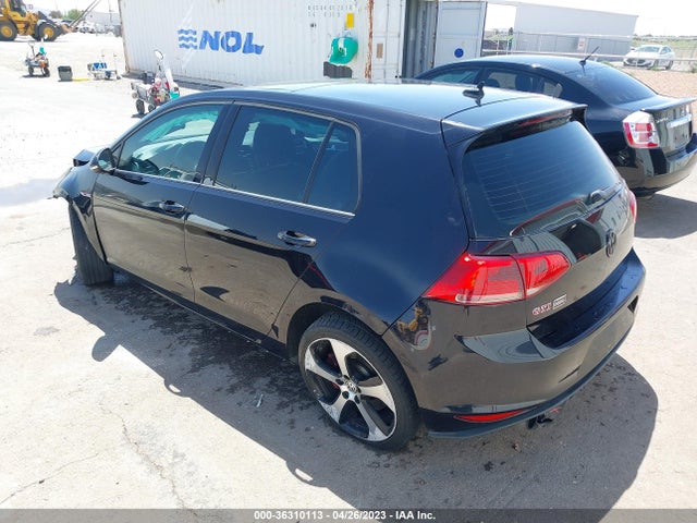 3VW447AU8FM092414 Volkswagen Golf Gti W/performance Pkg