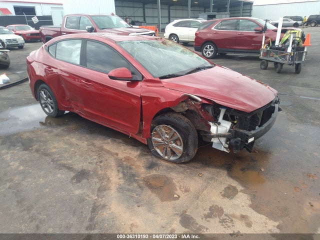 2018 HYUNDAI ELANTRA SEL VIN: 5NPD84LF4JH263789