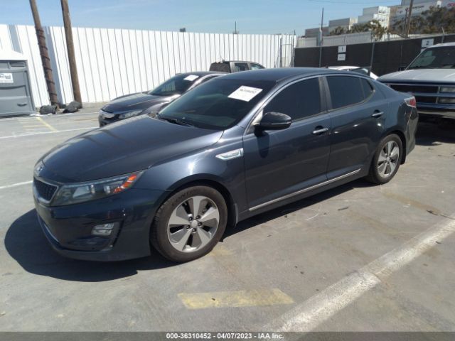 KNAGN4AD6F5084228 KIA Optima Hybrid Ex