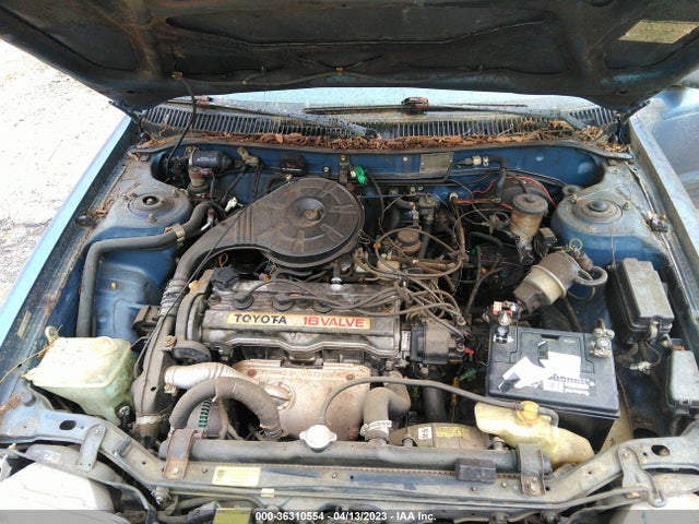 1988 TOYOTA COROLLA DLX VIN: JT2AE92E5J0019835