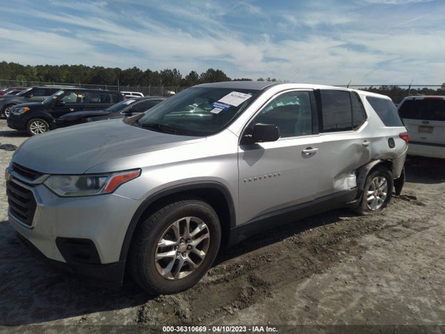 Chevrolet Traverse Ls 2018 1GNERFKW7JJ144311 Image 2