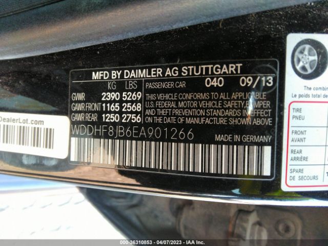 WDDHF8JB6EA901266 Mercedes-Benz E-class E 350