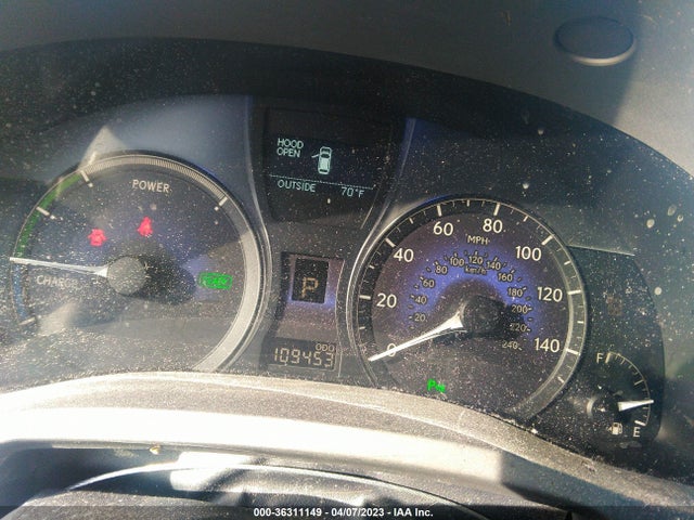 2012 LEXUS RX 450H VIN: JTJZB1BA8C2408264