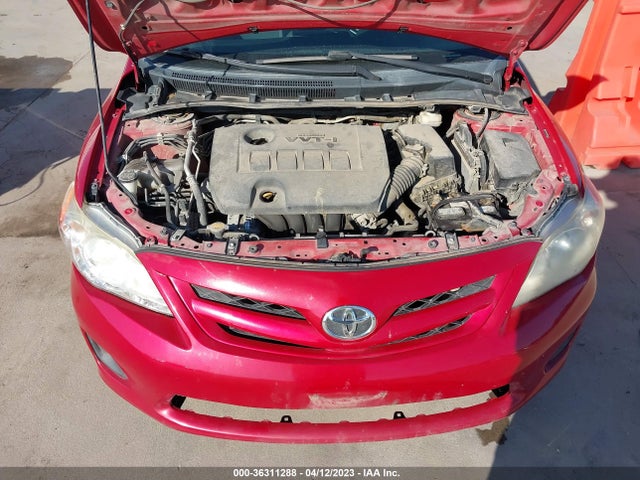 2011 TOYOTA COROLLA L/LE/S VIN: 2T1BU4EE7BC627957