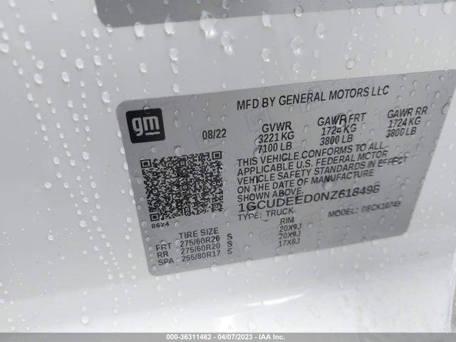 Chevrolet Silverado 1500 Rst 2022 1GCUDEED0NZ618498 Image 11