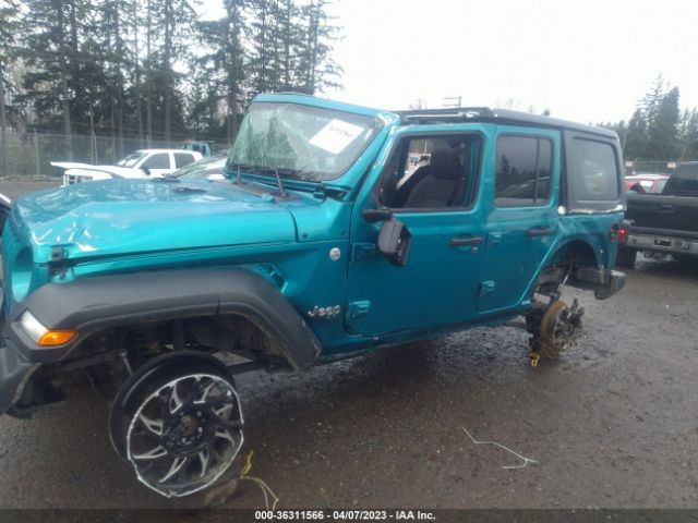 1C4HJXDG9KW616084 Jeep Wrangler Unlimited Sport S