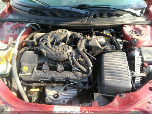 2003 CHRYSLER SEBRING LX VIN: 1C3EL45T73N579782