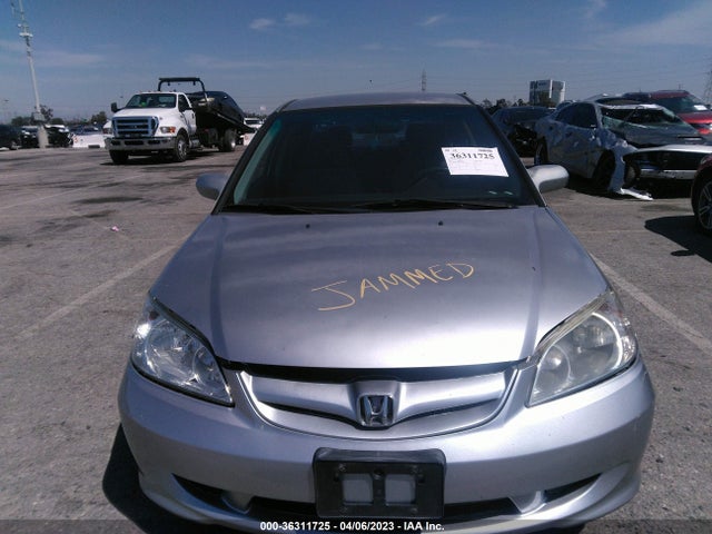 2005 HONDA CIVIC SDN LX VIN: JHMES16545S007665