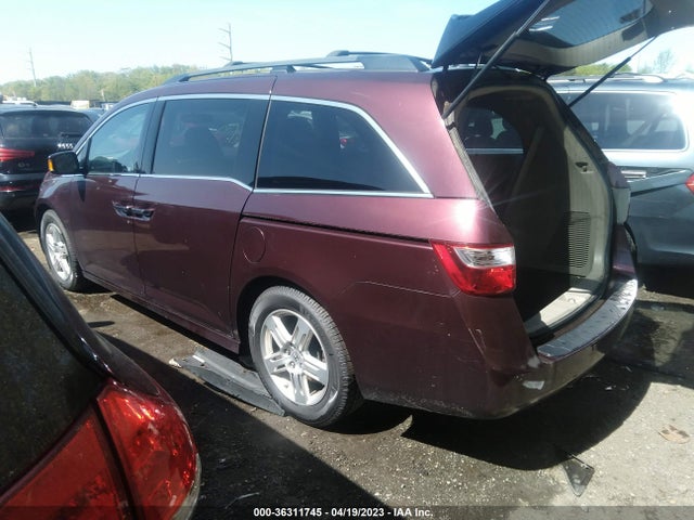2011 HONDA ODYSSEY TOURING VIN: 5FNRL5H9XBB021845