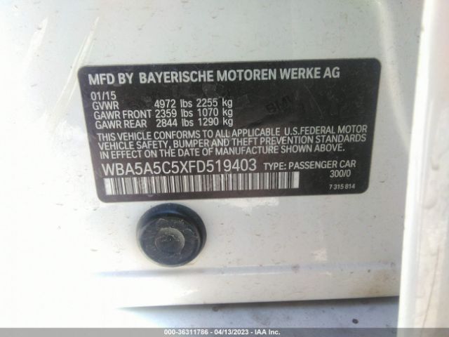 WBA5A5C5XFD519403 BMW 5 Series 528i