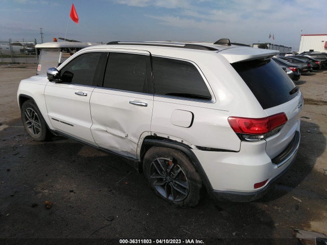 2017 JEEP GRAND CHEROKEE LIMITED VIN: 1C4RJEBG5HC689801