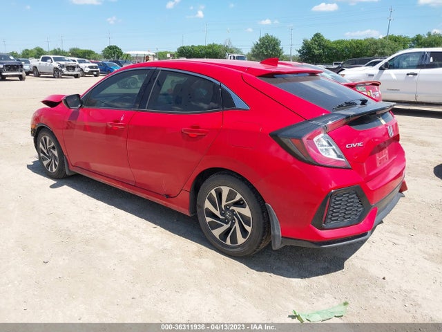 Honda Civic Hatchback Lx 2017 SHHFK7H31HU226491 Image 3