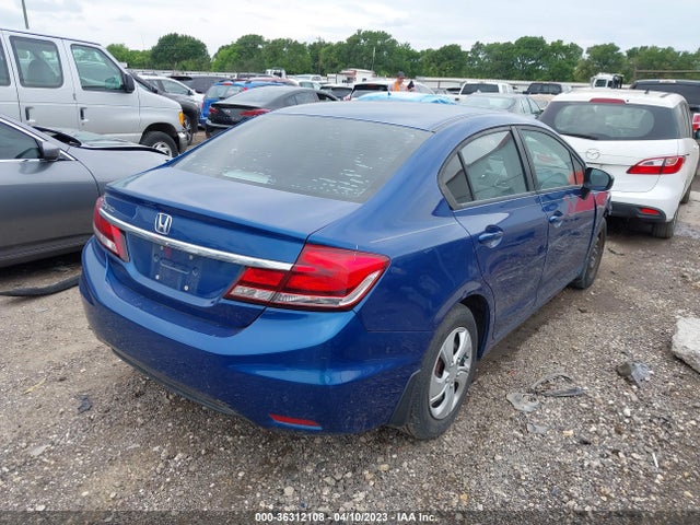 Honda Civic Sedan Lx 2014 19XFB2F5XEE045836 Image 4