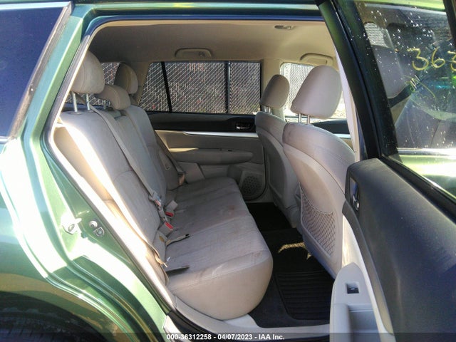 2013 SUBARU OUTBACK 2.5I PREMIUM VIN: 4S4BRCCC9D3257583