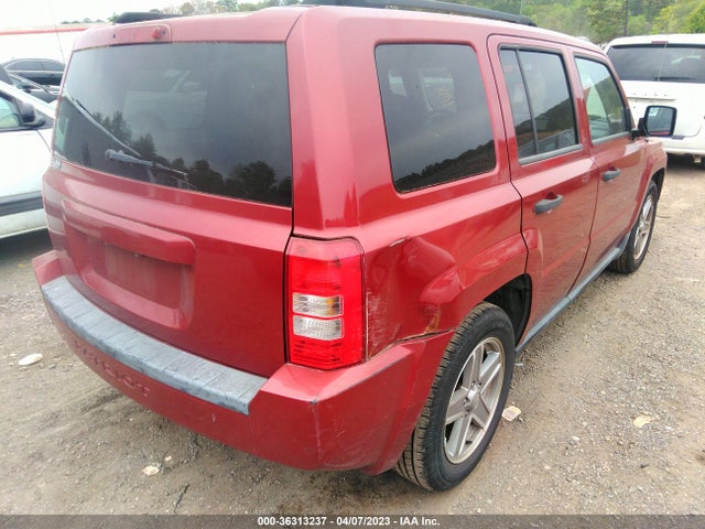2007 JEEP PATRIOT SPORT VIN: 1J8FT28W37D363149