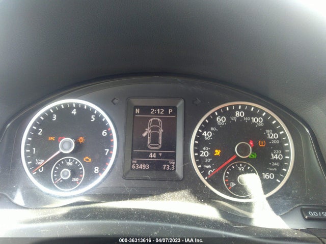 2014 VOLKSWAGEN TIGUAN S VIN: WVGAV3AX7EW522370