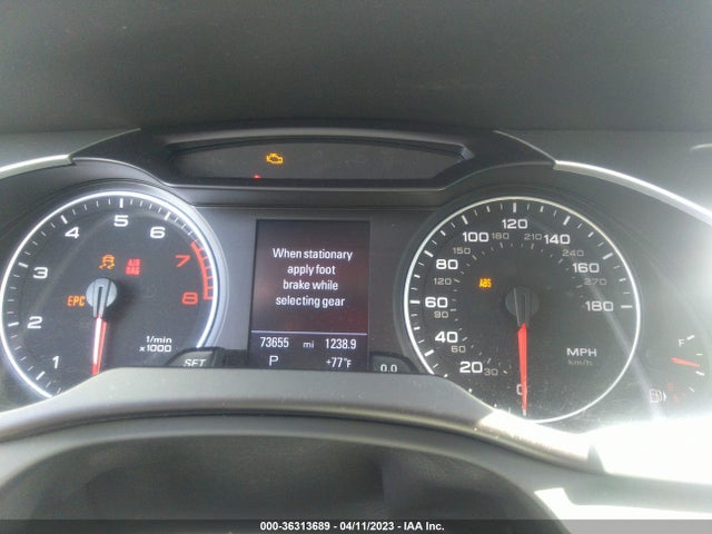 2010 AUDI A4 2.0T PREMIUM PLUS VIN: WAUFFAFL3AN013164