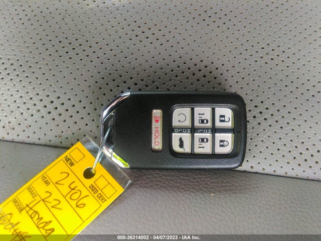 2022 HONDA ODYSSEY ELITE VIN: 5FNRL6H99NB069766