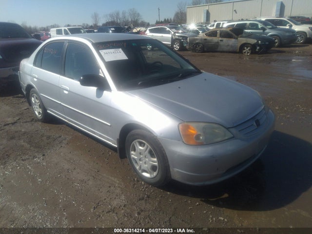 2002 HONDA CIVIC LX VIN: 1HGES16502L024200