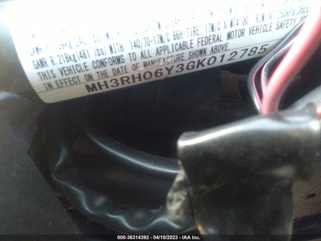 Yamaha YZFR3 2016 MH3RH06Y3GK012785 Image 23