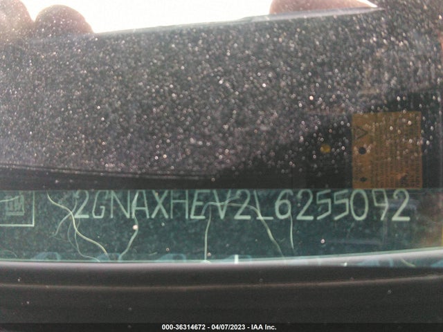 Chevrolet EQUINOX LS 2020 2GNAXHEV2L6255092 Image 10