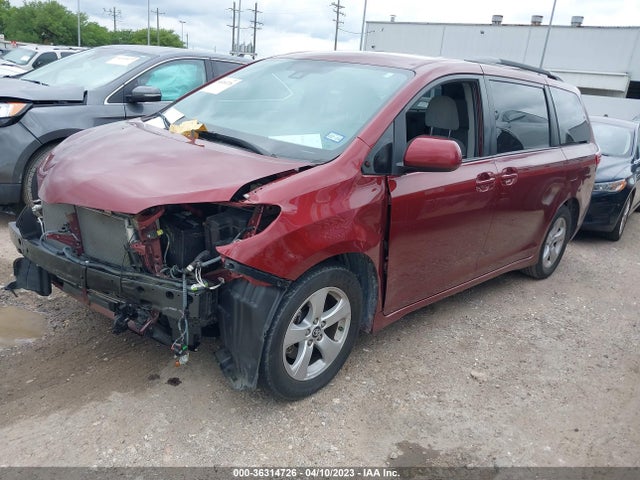 Toyota SIENNA LE 2020 5TDKZ3DC4LS037266 Image 2