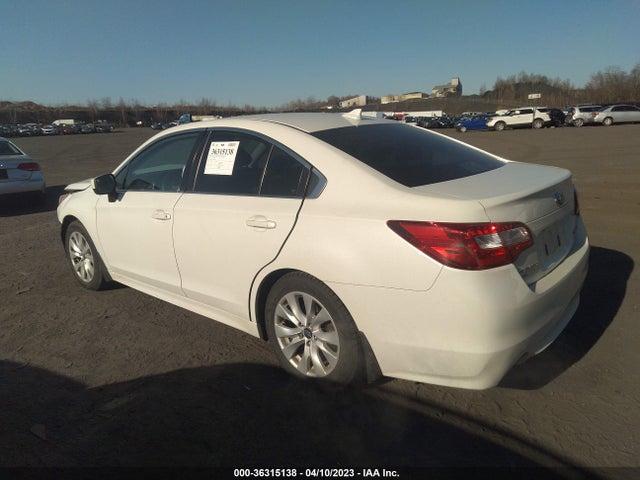 2016 SUBARU LEGACY 2.5I PREMIUM VIN: 4S3BNAC6XG3055807