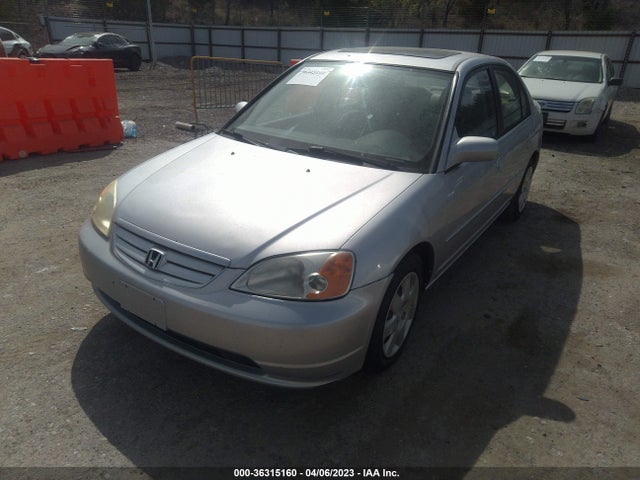 2002 HONDA CIVIC EX VIN: 1HGES26702L022938