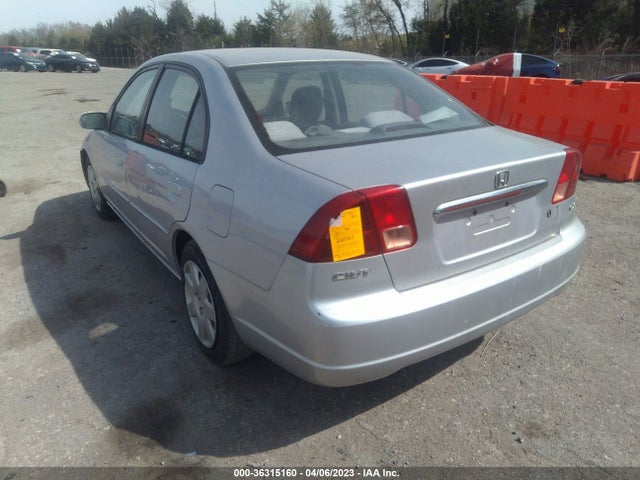 2002 HONDA CIVIC EX VIN: 1HGES26702L022938
