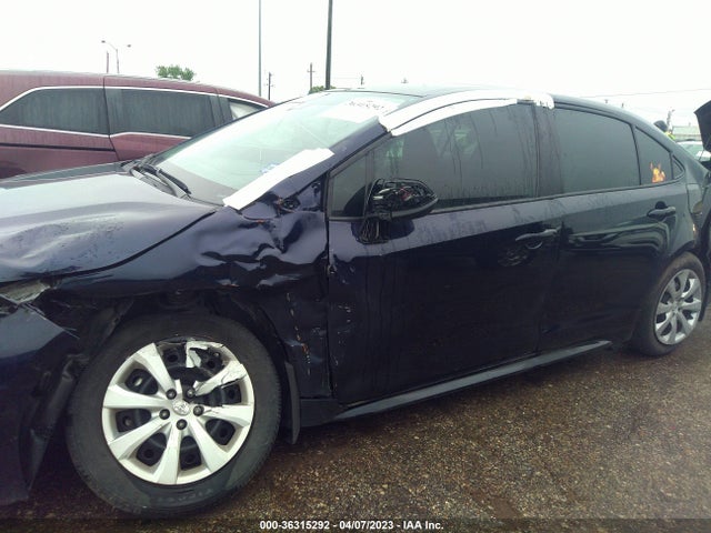 2022 TOYOTA COROLLA LE VIN: 5YFEPMAE7NP283710