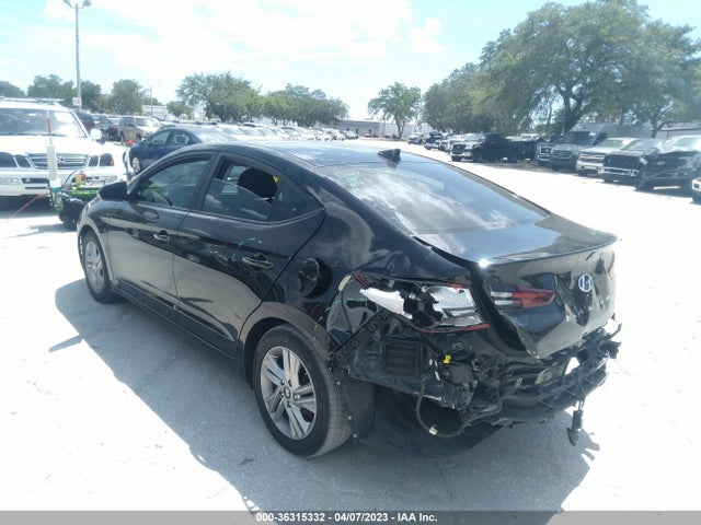2019 HYUNDAI ELANTRA SEL VIN: KMHD84LF6KU843239