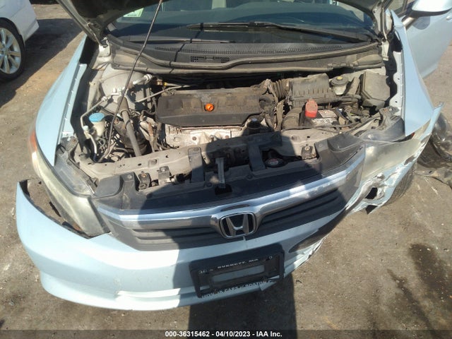 2012 HONDA CIVIC SDN LX VIN: 2HGFB2F50CH549539