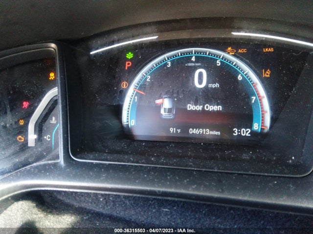 2020 HONDA CIVIC HATCHBACK LX VIN: SHHFK7H37LU211180