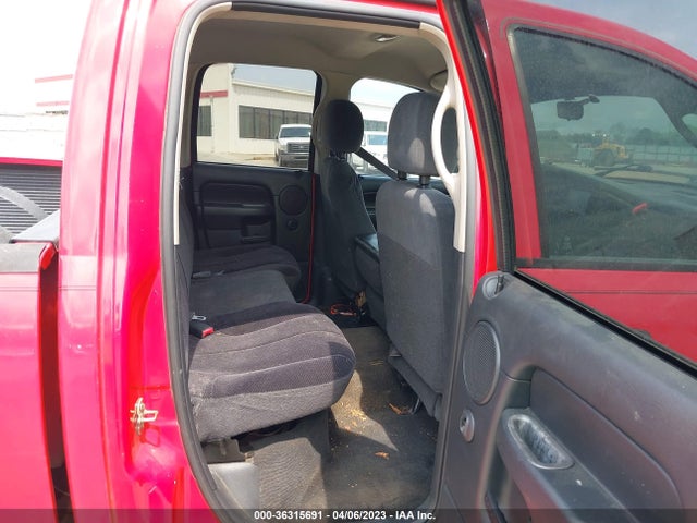2004 DODGE RAM 1500 SLT VIN: 1D7HA18N44S647605