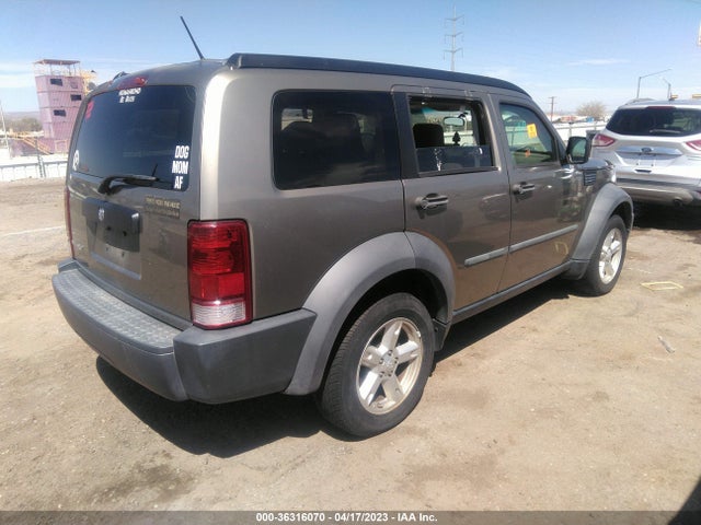 2007 DODGE NITRO SXT VIN: 1D8GT28K87W689916
