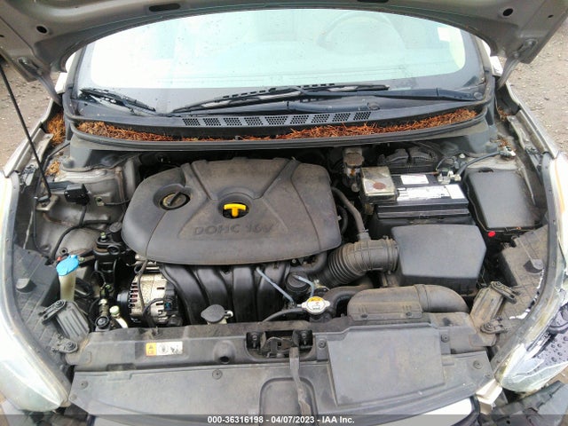 2013 HYUNDAI ELANTRA GLS PZEV VIN: 5NPDH4AEXDH344102