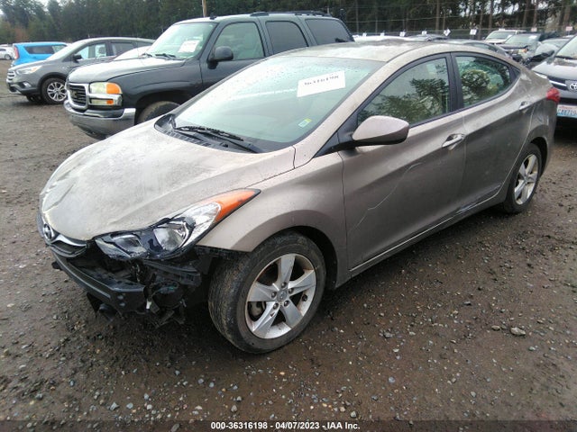 2013 HYUNDAI ELANTRA GLS PZEV VIN: 5NPDH4AEXDH344102