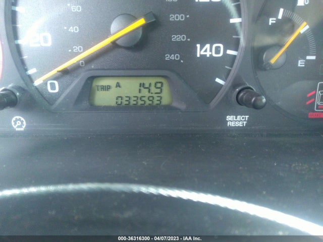 2002 HONDA ACCORD SDN EX W/LEATHER VIN: 1HGCG16522A066680