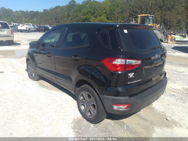 2018 FORD ECOSPORT S VIN: MAJ3P1RE5JC172513