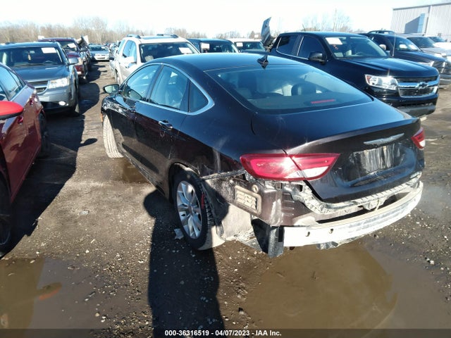 2015 CHRYSLER 200 C VIN: 1C3CCCCG4FN524220