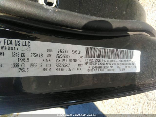 3C4PDCBB6GT163137 Dodge Journey Sxt