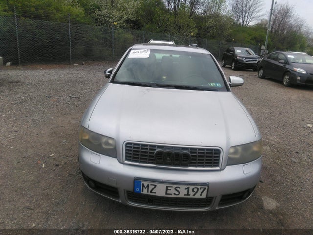 2005 AUDI S4 VIN: WAUPL68E35A115358