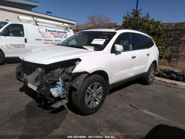Chevrolet Traverse Lt 2017 1GNKRGKD0HJ257096 Image 2