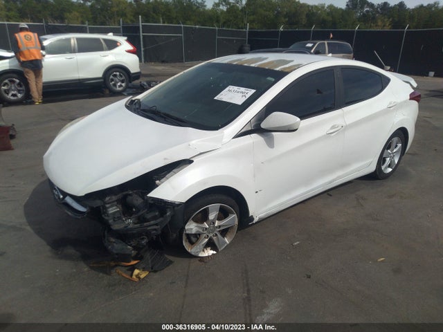 2013 HYUNDAI ELANTRA GLS PZEV VIN: 5NPDH4AE1DH324269