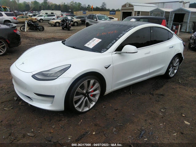 Tesla Model 3 Long Range/performance 2019 5YJ3E1EB6KF487580 Image 2