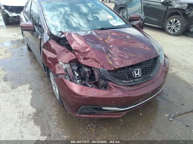 2014 HONDA CIVIC SEDAN LX VIN: 19XFB2F50EE035493