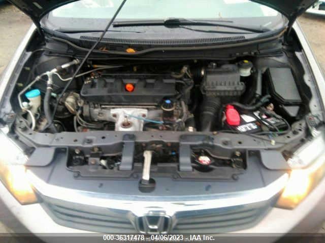 2012 HONDA CIVIC SDN LX VIN: 2HGFB2F5XCH529928