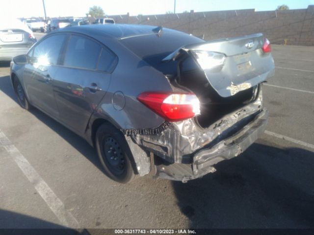 KNAFX4A63G5597655 KIA FORTE LX