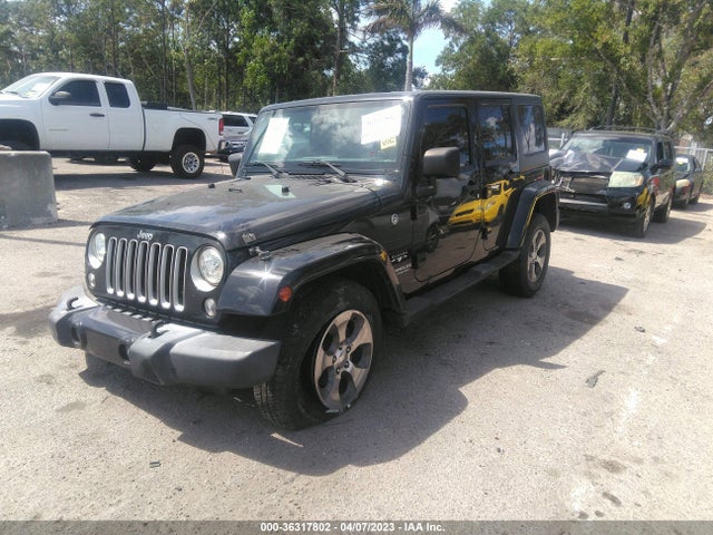 2017 JEEP WRANGLER UNLIMITED SAHARA VIN: 1C4BJWEG1HL621997