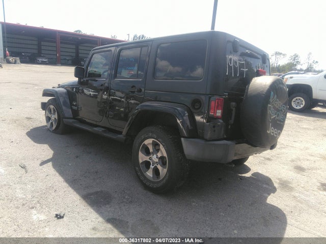 2017 JEEP WRANGLER UNLIMITED SAHARA VIN: 1C4BJWEG1HL621997